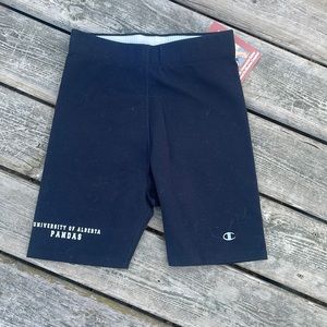 NWT Champion Jogbra Classic Compression Bottom Shorts University of Alberta